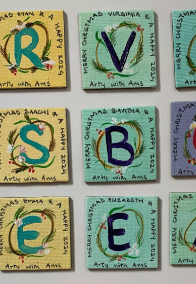 Canvas Magnet Painting Workshop