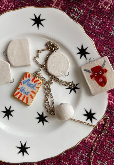 Ceramic Charm Painting Workshop