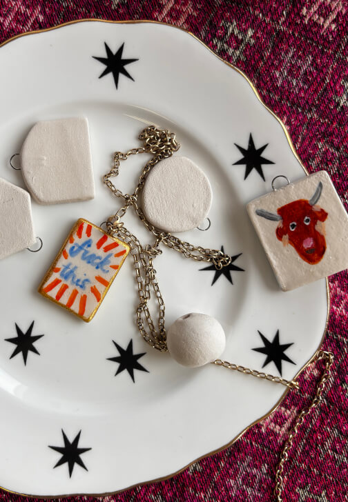 Ceramic Charm Painting Workshop