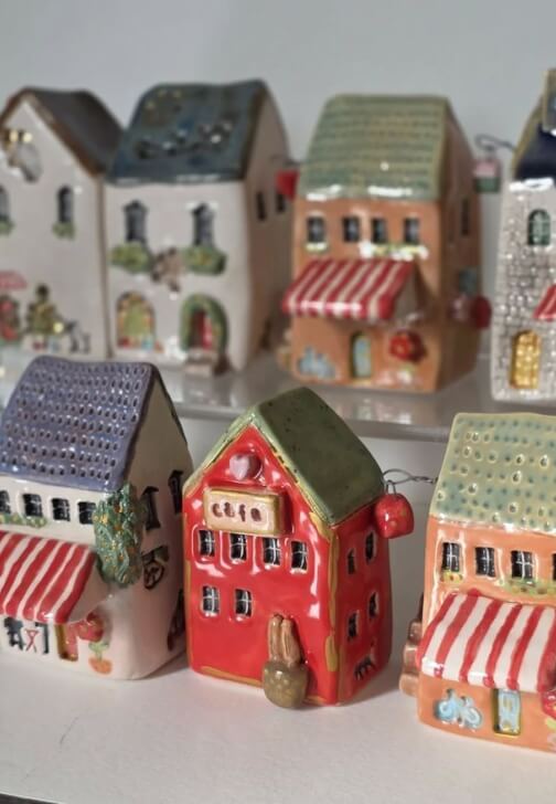 Ceramic Cottage Houses Workshop