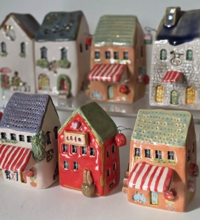 Ceramic Cottage Houses Workshop