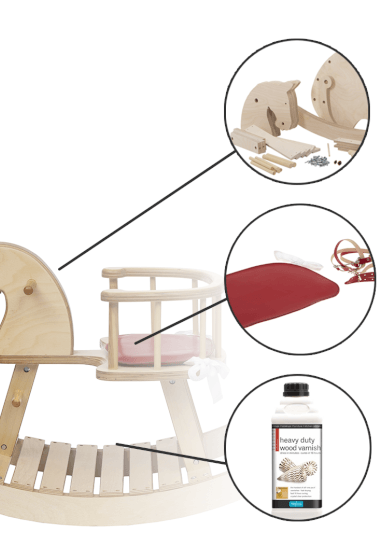 Chair Horse Timber Kit