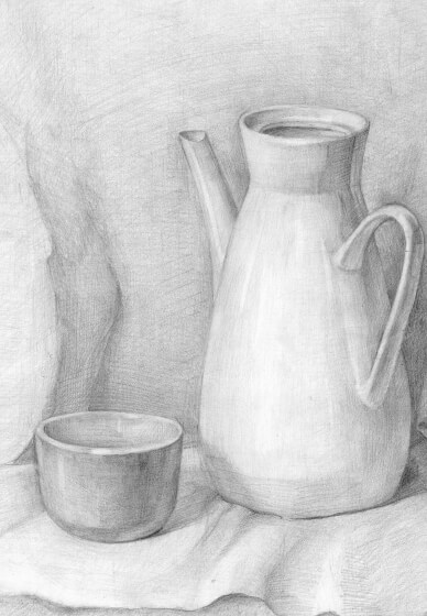 Charcoal and Pencil Drawing Class