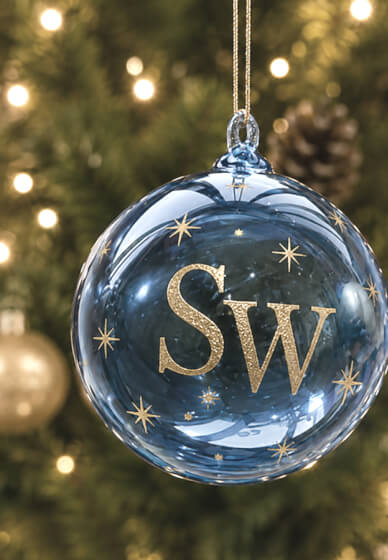 Chichester: Personalised Monogram Bauble Workshop