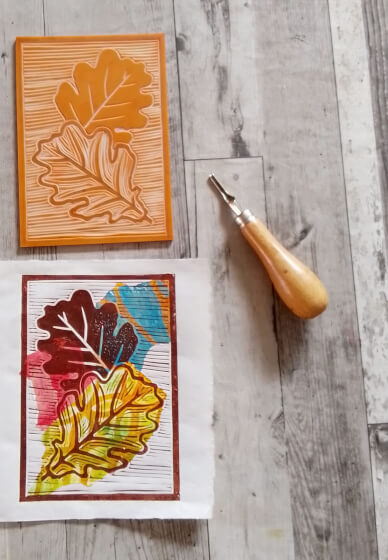 Chine Collé Lino Printing Workshop
