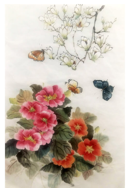 Chinese Brushstroke Watercolour Workshop