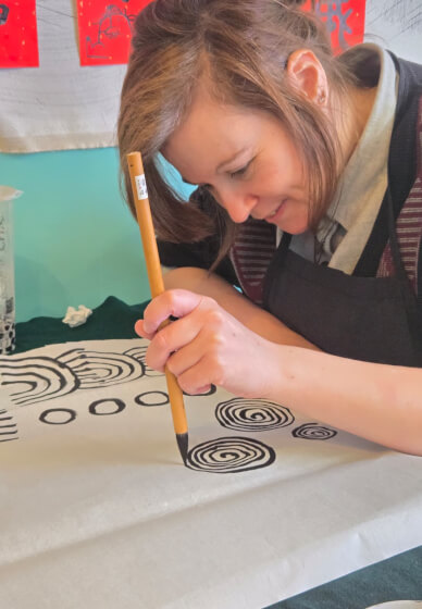 Chinese Calligraphy and Sip Workshop with Bubble Tea
