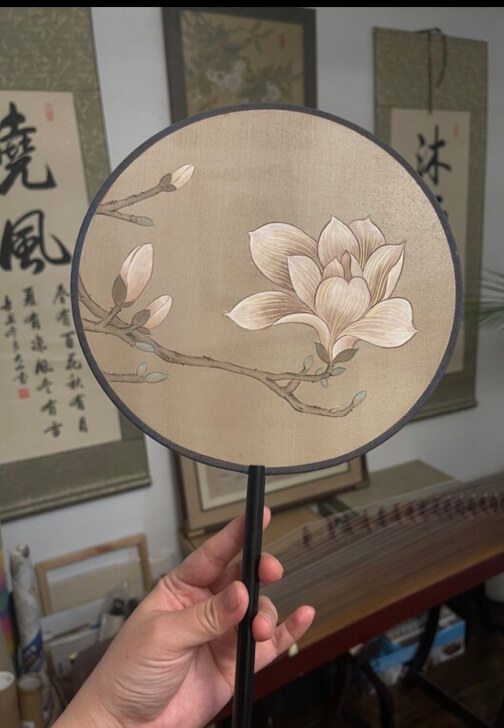 Chinese Silk Fan Painting Workshop