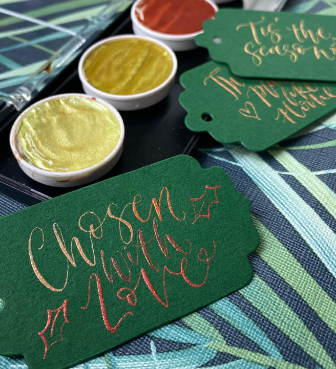 Christmas Calligraphy Workshop: Warrington