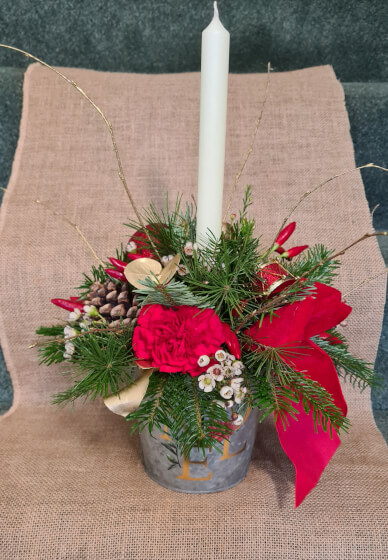 Christmas Candle Arrangement Workshop