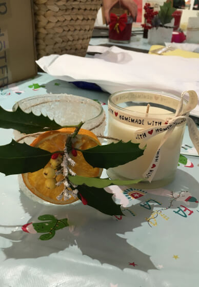 Christmas Candle Making Class with Mulled Wine