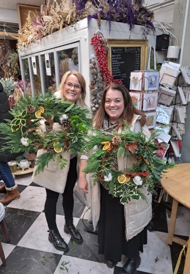 Christmas Door Wreath Workshop