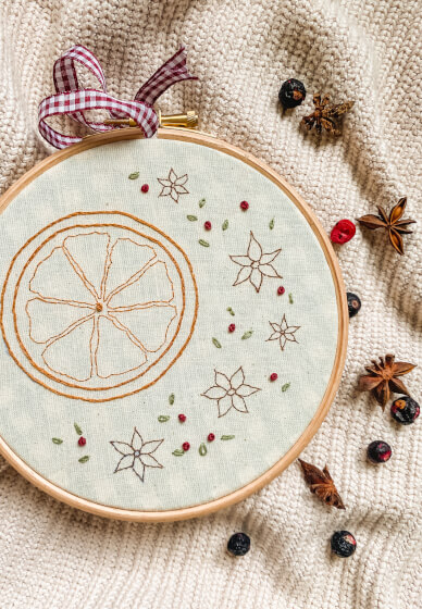 Christmas Embroidery Workshop