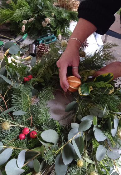 Christmas Wreath Making