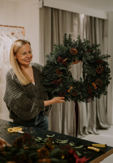 Christmas Wreath-making Workshop