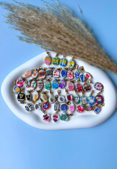 Clay and Cocktail: Paint Your Own Charms Workshop