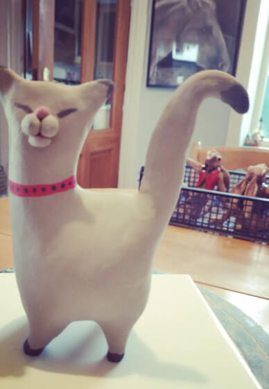 Clay Sculpture Workshop: Decorative Cats