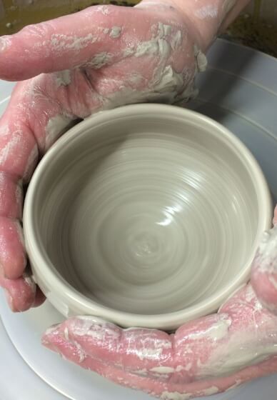 Clay Throwing Pottery Class