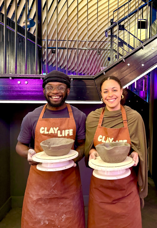 Clay Workshop - Fired and Glazed