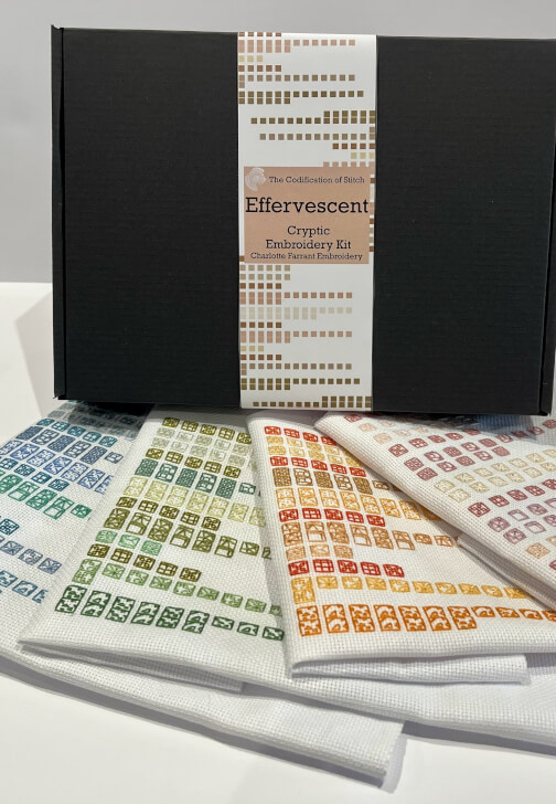 Coded Embroidery Kit - Effervescent
