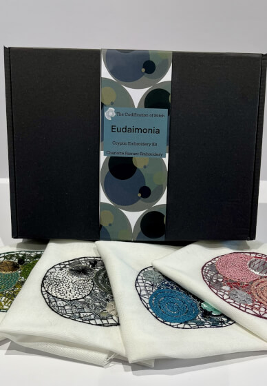 Coded Embroidery Kit - Eudaimonia