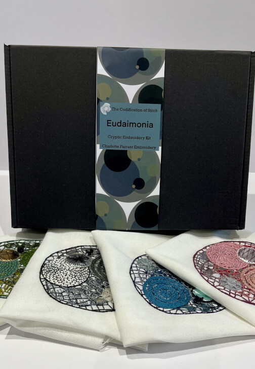 Coded Embroidery Kit - Eudaimonia