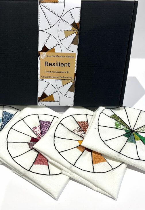 Coded Embroidery Kit - Resilient