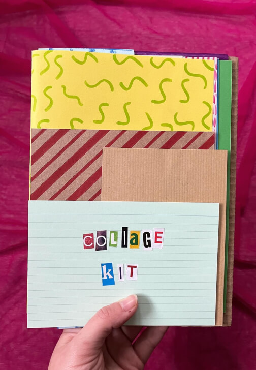 Collage Kit - Scrap Paper Kit