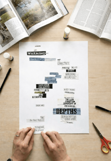 Collage Narratives – Creative Writing Collage Workshop
