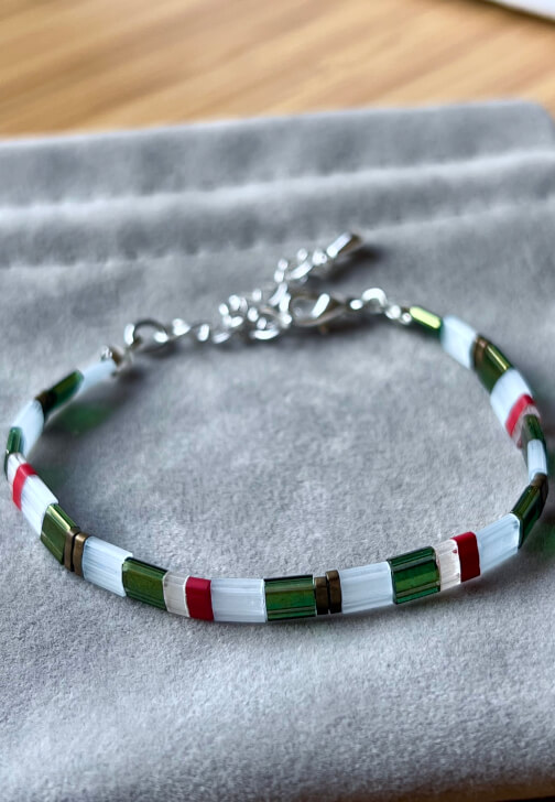Colourful Japanese Tila Bead Bracelet Workshop