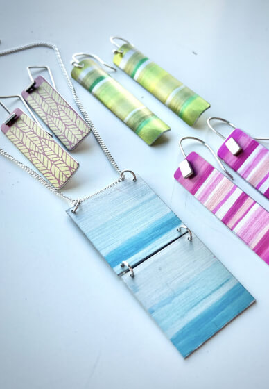 Colourful Statement Earrings Workshop