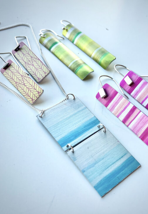 Colourful Statement Earrings Workshop