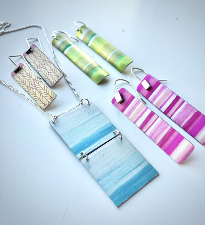Colourful Statement Earrings Workshop