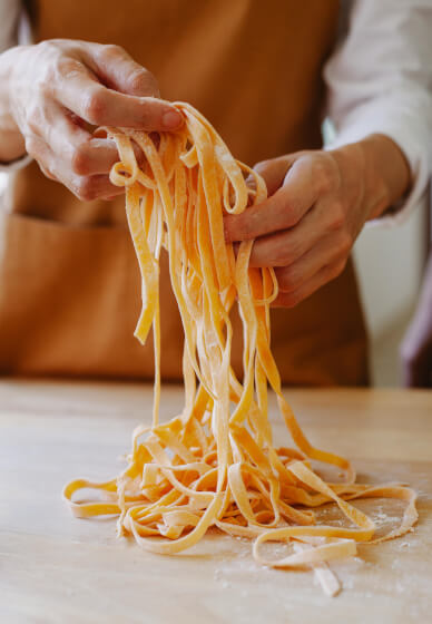Cook and Chat Workshop: Learn Italian and Make Fresh Tagliatelle