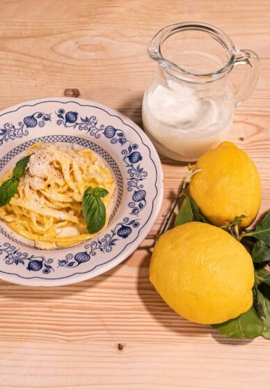 Cook Lemon-Parmesan Creamy Tagliolini