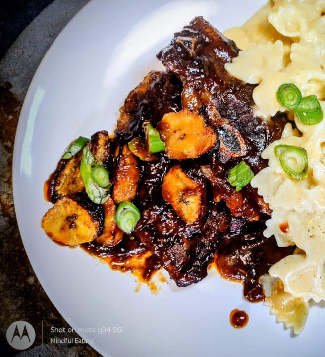 Cooking Class Barbecue Lamb Steaks with Chilli Plantains