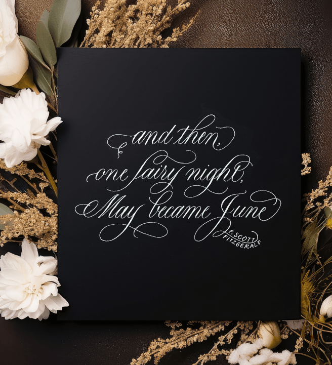 Copperplate 5 Week Course for Beginners