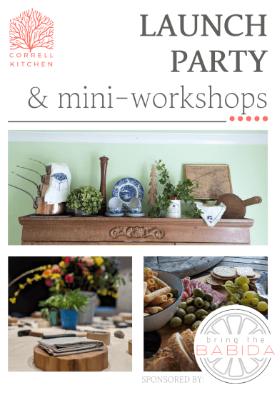 Correll Kitchen Launch Party Workshop