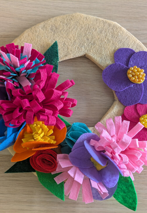 Craft Class: Felt Flowers