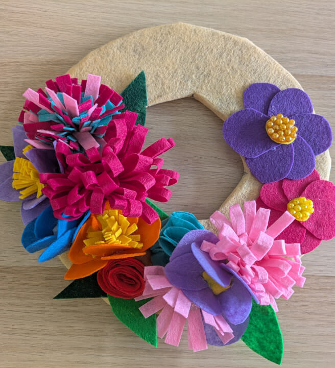 Craft Class: Felt Flowers