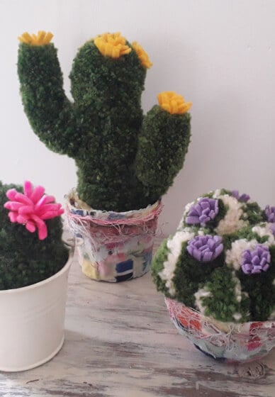 Craft Workshop: Pom-pom Cactus