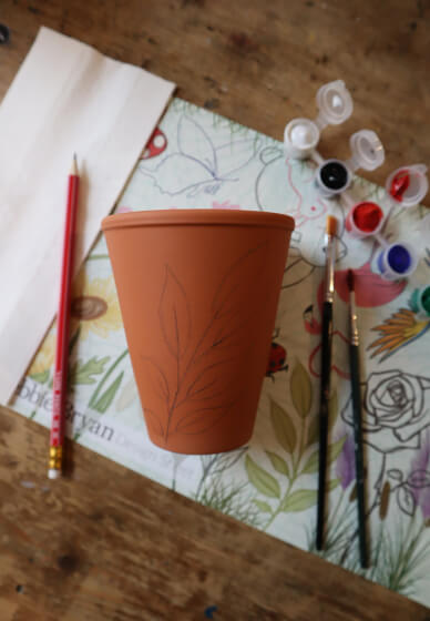 Crafternoon Plant Pot Painting Workshop