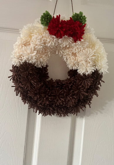 Crafternoon Tea - Christmas Pudding Wreath Workshop