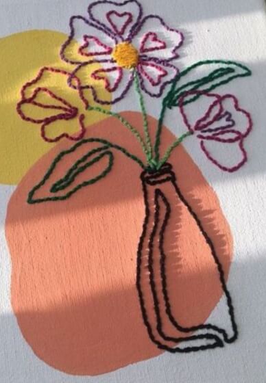 Create a Textured Canvas at Home