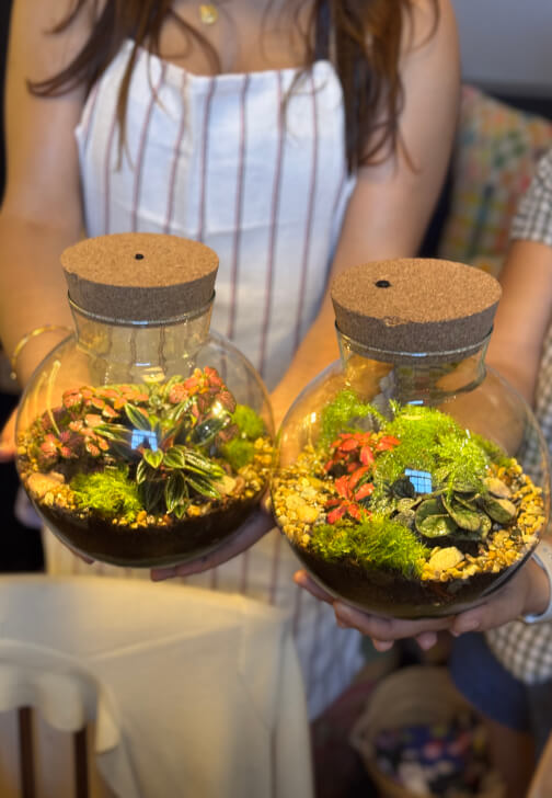 Create Your Own LED Terrarium Workshop