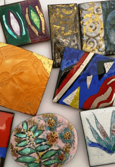 Creative Enamelling Jewellery Workshop