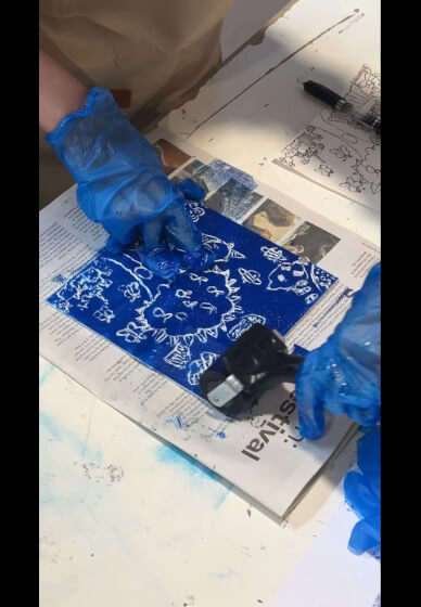 Creative Printmaking Workshop for Kids