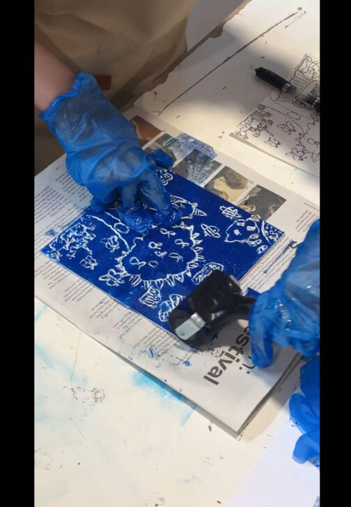 Creative Printmaking Workshop for Kids