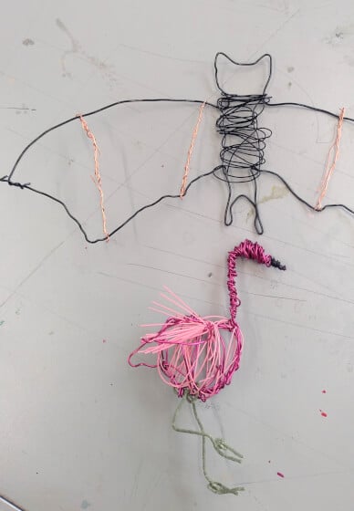 Creative Wire Sculpture Making Class