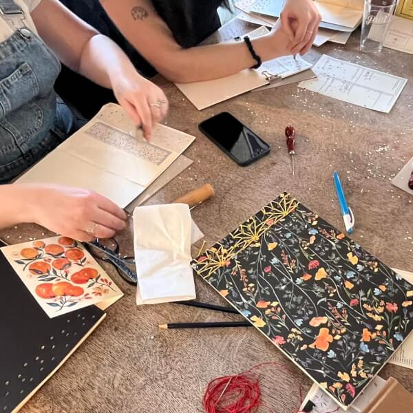 Online Book Binding Classes with Kits